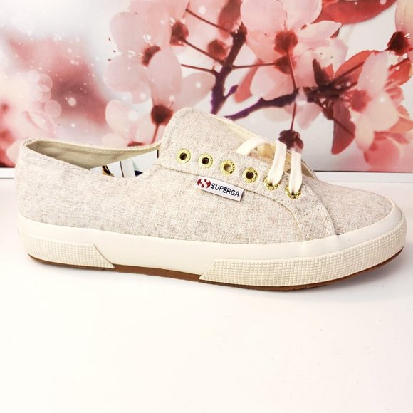 NEW without tag SUPERGA 2750 Wool Blend Lace-Up Sneakers 8. Worn once. - Picture 2 of 8